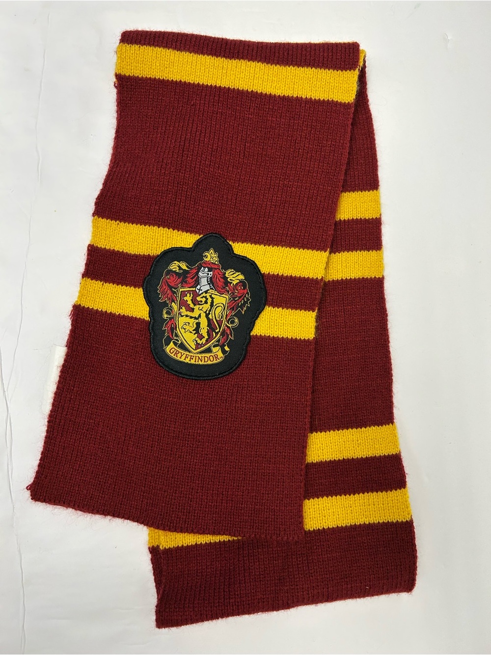 Gryffindor Kids Knit Scarf in Maroon and Gold